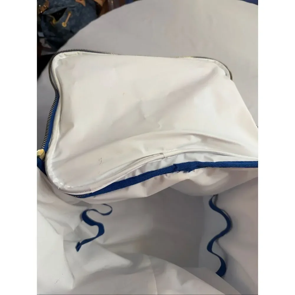 Lilly Pulitzer Cooler Insulated Picnic Wine Carrier Shoulder Bag Aqua